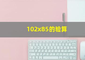 102x85的验算