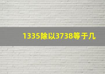 1335除以3738等于几