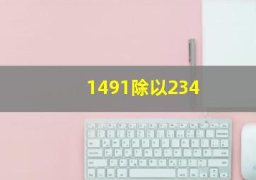 1491除以234