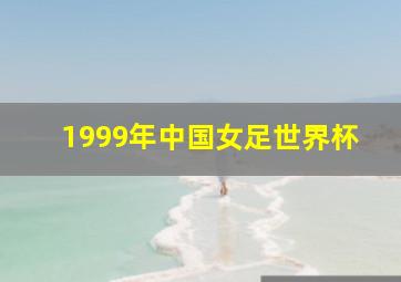 1999年中国女足世界杯