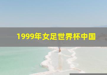 1999年女足世界杯中国