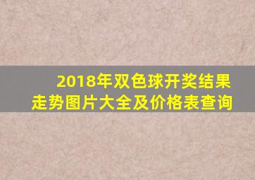 2018年双色球开奖结果走势图片大全及价格表查询