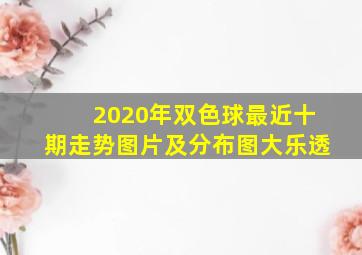 2020年双色球最近十期走势图片及分布图大乐透