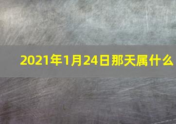 2021年1月24日那天属什么