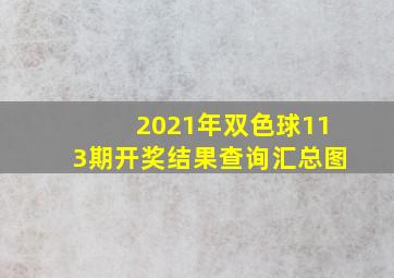 2021年双色球113期开奖结果查询汇总图