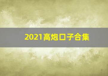 2021高炮口子合集