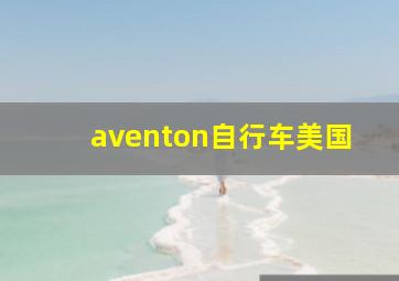 aventon自行车美国