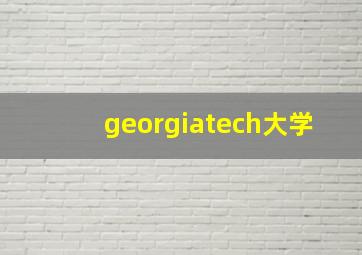 georgiatech大学