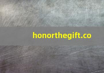 honorthegift.co