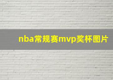 nba常规赛mvp奖杯图片