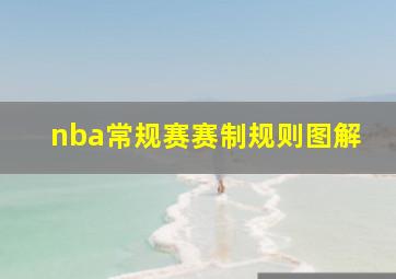 nba常规赛赛制规则图解