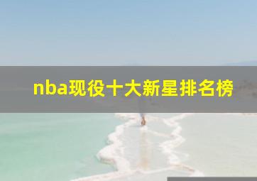 nba现役十大新星排名榜