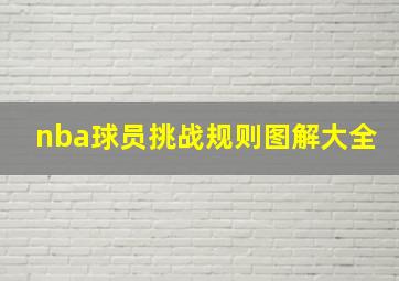 nba球员挑战规则图解大全