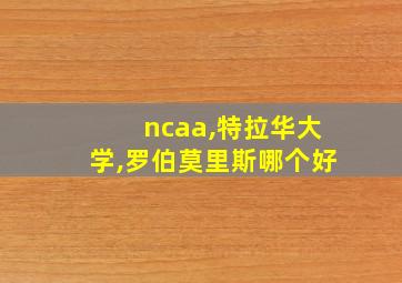 ncaa,特拉华大学,罗伯莫里斯哪个好