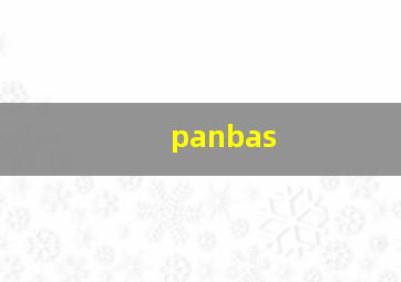 panbas