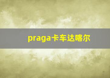 praga卡车达喀尔