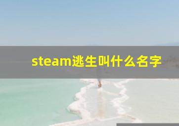 steam逃生叫什么名字