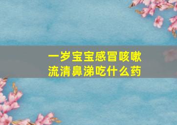 一岁宝宝感冒咳嗽流清鼻涕吃什么药