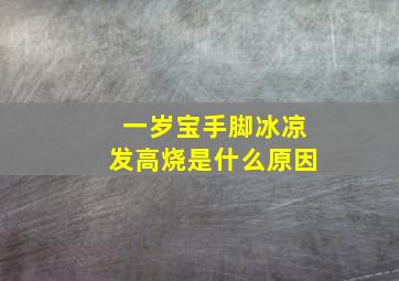 一岁宝手脚冰凉发高烧是什么原因