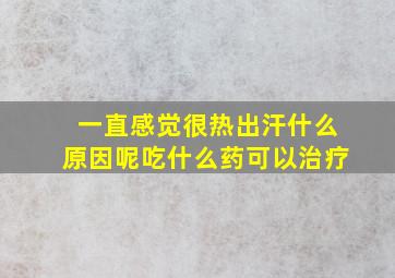 一直感觉很热出汗什么原因呢吃什么药可以治疗