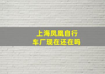 上海凤凰自行车厂现在还在吗