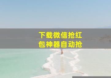 下载微信抢红包神器自动抢