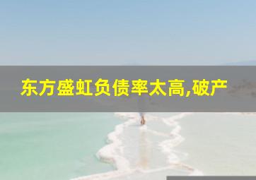 东方盛虹负债率太高,破产