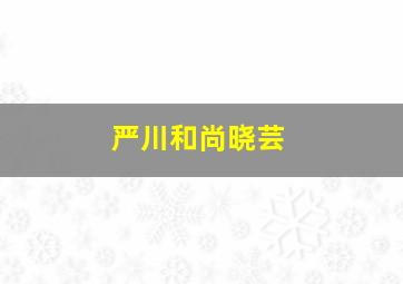 严川和尚晓芸