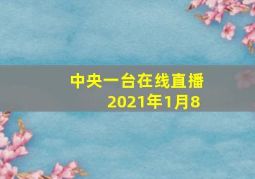 中央一台在线直播2021年1月8