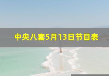 中央八套5月13日节目表