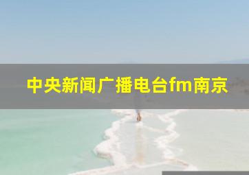 中央新闻广播电台fm南京