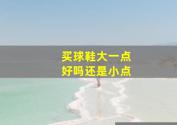 买球鞋大一点好吗还是小点