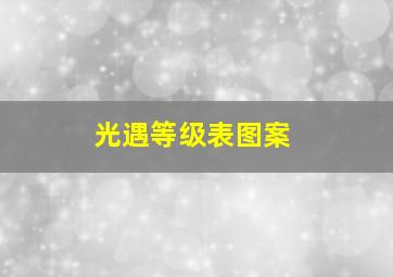 光遇等级表图案