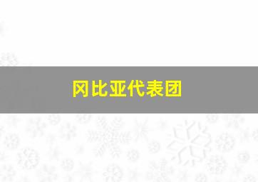 冈比亚代表团