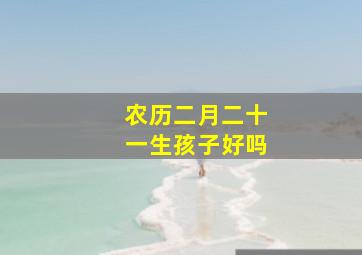 农历二月二十一生孩子好吗