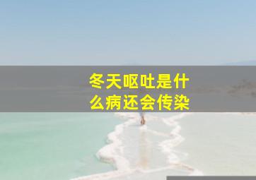 冬天呕吐是什么病还会传染