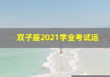 双子座2021学业考试运