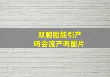 双胞胎能引产吗会流产吗图片