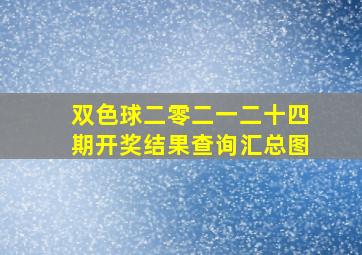 双色球二零二一二十四期开奖结果查询汇总图