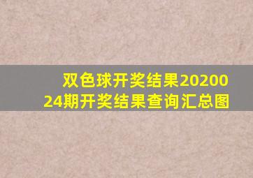 双色球开奖结果2020024期开奖结果查询汇总图