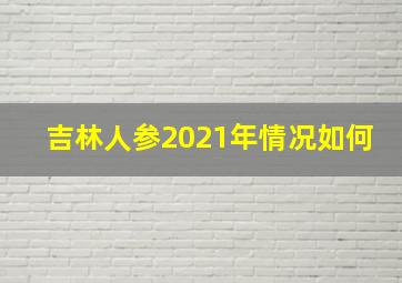 吉林人参2021年情况如何