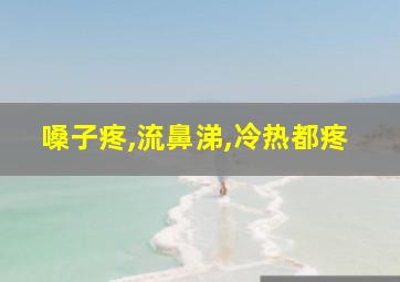 嗓子疼,流鼻涕,冷热都疼