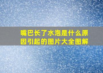 嘴巴长了水泡是什么原因引起的图片大全图解