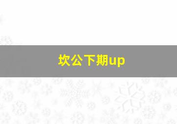 坎公下期up