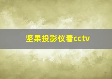 坚果投影仪看cctv