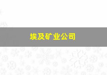 埃及矿业公司