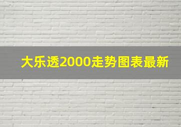 大乐透2000走势图表最新