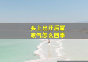 头上出汗后冒凉气怎么回事