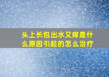 头上长包出水又痒是什么原因引起的怎么治疗