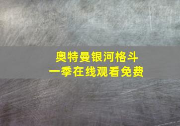 奥特曼银河格斗一季在线观看免费